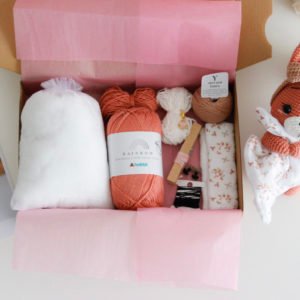 Kit crochet DIY Cannelle l'écureuil