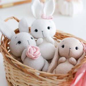 kit crochet lapin