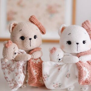 Patron crochet amigurumi ours Stella