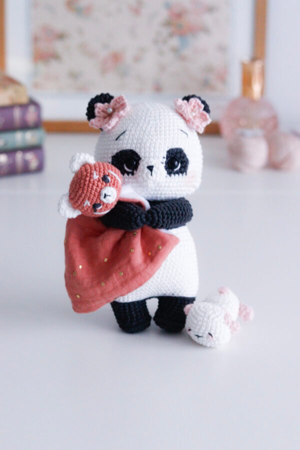 kit crochet panda DIY amigurumi