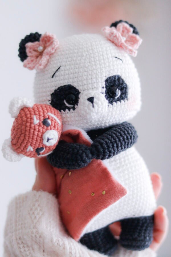 kit crochet panda DIY amigurumi