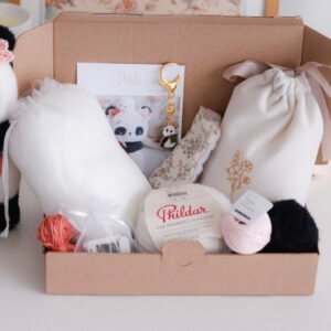 Kit crochet premium panda crochet DIY